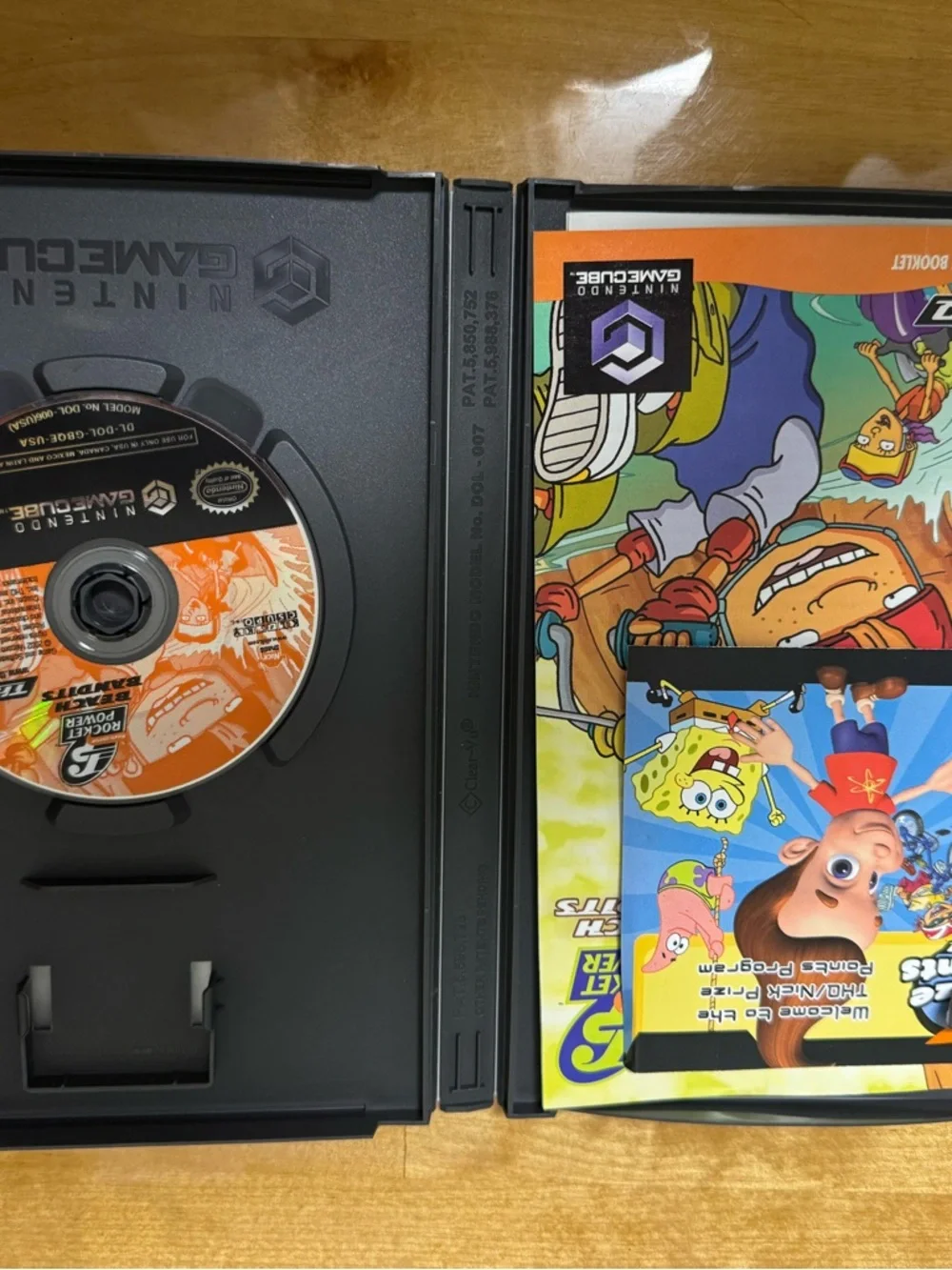 Nickelodeon Rocket Power Beach Bandits Nintendo Gamecube and Wii Video Game